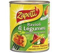 Zapetti Ravioli 6 Légumes 800g