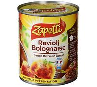 Zapetti Ravioli Bolognaise la Boîte 800 g