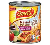 Zapetti Ravioli Pur Boeuf Au Blé Complet Et Légumes Du Soleil 800g (lot de