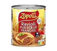 ZAPETTI - Ravioli Pur Boeuf Francais 800G - Lot De 4 - livraison offerte