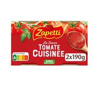 ZAPETTI Sauce tomate - 2 x 190 g