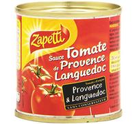 Zapetti Sauce Tomate de Provence Languedoc le Lot 3 Boîtes X 95g