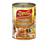ZAPETTI - Torsades Aux Fricadelles 400G - ( Lot De 4 )