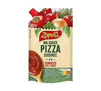 ZAPETTI | Zapetti Ma Sauce Pizza Cuisinée - Tomates 100% France - La Poche De 300G | Lot De (3) | livraison offerte