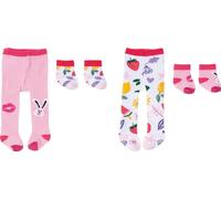 Zapf BABY born collants et chaussettes, 2 ass. 43cm 836064