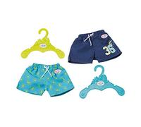 Zapf Baby Born Swimshorts Collection Vêtement de Bain de Poupée - Accessoires pour Poupée - Vêtements de Bain de Poupée - 3 année(s), Multicolore, 43 cm, Fille, 43 cm