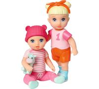 Zapf Creation 906071 - BABY born Minis - Doppelpack Vicky&Mila