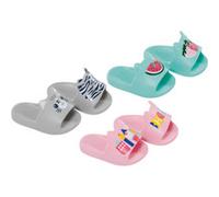 BABY born Claquettes pour poupées 43 cm, colorées, 3 assorties