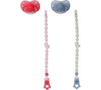 ZAPF Creation BABY born Dummy with Clip 2 assorted, Accessoires de poupée