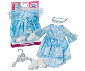 ZAPF Creation BABY born® Ensemble princesse des glaces 43cm, Accessoires de poupée