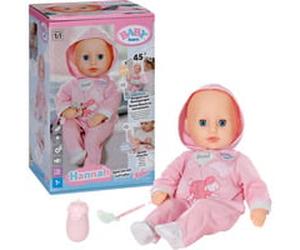ZAPF Creation "@BABY born Hannah Let''s Play 36cm, Poupée"