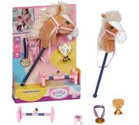 Baby born Set de cheval à baton 43 cm
