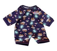 Baby Born Teddy avec Pyjama, Brille dans Le Noir, Convient Aussi aux poupées 43 cm