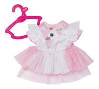 BABY born Robe Cygne pour poupées de 43 cm avec Jupe en Tulle et imprimé, Cintre Inclus