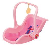 BABY born – Siège-auto Comfort Seat pour poupée – Poignée, harnais, pendentif – Rose