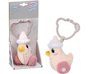 ZAPF Creation "Biberon pour bébés avec hochet à l''intérieur et clip, lavable, Bouteille de bébé"