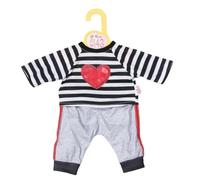 Zapf Creation - Dolly Moda tenue de sport rayée 43cm
