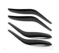 ZAPORA Couvercle De Poignée Porte Intérieure Accessoires Voiture Support D'accoudoir Pour X1 E84 2010 - 2016(Black 4pcs)