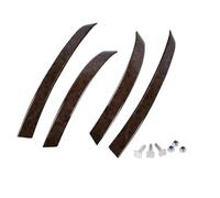 ZAPORA Couvercle De Poignée Porte Intérieure Gauche Et Droite Pour Série 5 E60 E61 2004-2006(Brown 4pcs)