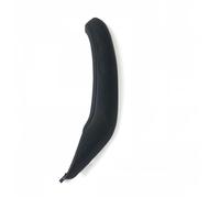 ZAPORA Couverture De Poignée De Porte De Passager Gauche Et Droite Garniture En Cuir Pièces Rechange Pour X3 X4 F25 F26 2010 - 2016(Right black)