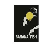 ZAPORA Exclusive Art Poster sur toile Anime Banana Fish 4 pour décoration de chambre à coucher, bureau, chambre, cadeau sans cadre, 30 x 45 cm