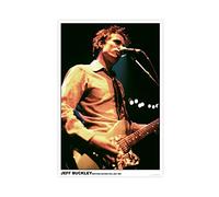 ZAPORA Exclusive Art Singer Jeff Buckley Poster sur toile pour décoration murale pour salon, chambre à coucher, style sans cadre, 30 x 45 cm