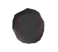 ZAPORA Housse De Protection en Cuir Microfibre Accoudoir Central De Voiture pour Ford pour Focus 2015-2018 Housses Coussins(A Black-Red Line)