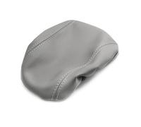 ZAPORA Housse De Protection pour Accoudoir Central De Console Centrale De Voiture en Cuir Microfibre, avec Bande Élastique, pour Q5 2010-2016 2017 2018 Housses Coussins(Titanium)