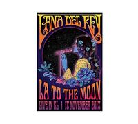 ZAPORA Lana Del Rey Poster sur toile pour décoration de chambre à coucher, bureau, chambre, cadeau sans cadre, 40 x 60 cm