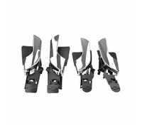 ZAPORA Poignée De Porte Intérieure Voiture Couvercle Intérieur Accessoires Pour Alfa Pour Romeo Pour Giulietta 2010-2018(Bright silver 4pcs)