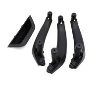 ZAPORA Poignées Intérieures Gauche Et Droite Pour Conduite À Panneau Porte Intérieur Accoudoir Poignée Couvercle Décoratif Pour X3 X4 F25 F26(Black 4pcs)