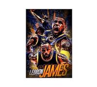 ZAPORA Poster Lebron James 2 sur toile pour décoration de chambre à coucher, bureau, chambre, cadeau, sans cadre, 30 x 45 cm