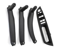ZAPORA RHD - Couvercle De Poignée Porte Intérieure Pièces Automobiles Panneau D'accoudoir Pour X5 X6 E70 E71 E72 2007 2014(Black 4pcs)
