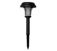 Zapper à insectes de jardin à énergie solaire double mode, étanche IPX4, lampe LED tueur de moustiques, barrière de protection contre les moucherons et les mites, lumière pour terrasse, pelouse