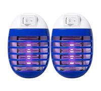 Zapper à la mouche intérieure - tueur d'insectes électriques, piège à lumière UV, opération silencieuse | Lampe de capture d'insectes à haute efficacité, dispositif d'éliminateur de moustique recharge