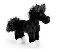 Zappi Co Andrew Le Cheval en Peluche Noir - Animal en Peluche Doux - Cheval Jouet de 20 cm pour garçons et Filles