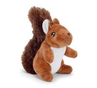 Zappi Co Écureuil en Peluche (15 cm) - 100% recyclé, écologique - Animal en Peluche Doux et câlin pour Nouveau-né, bébé, Nourrisson