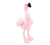 Zappi Co Flamant Peluche pour Enfants (Hauteur de 64 cm) Collection d'animaux de Safari Ours en Peluche Premier Enfant Nouveau-né