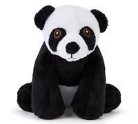 Zappi Co Jouet en Peluche Panda 100% recyclé (13-15cm) Animaux en Peluche Doux et câlins Collection pour Nouveau-né Premier Enfant