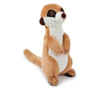 Zappi Co Jouet en peluche suricate de 20 cm - Animal douillet réaliste - Détaillé et réaliste - Amusant pour jouer et exposer - En vedette sur TikTok (longueur 20 cm)