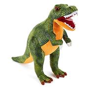Zappi Co Jouet en Peluche T-Rex pour Enfant - Vert - 40 cm - Collection d'animaux Safari - pour Nouveau-né