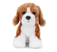 Zappi Co Miles Le Chien Beagle en Peluche (22 cm) - Copain Beagle - Doux et câlin, recy hiot Joueur