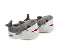Zappi Co Mixte Enfant Shark 12-13 Chausson, Gris Souris, 31/32 EU