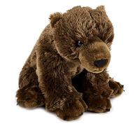 Zappi Co Ours Brun en Peluche pour Enfants (9 "/ 22 cm) Jouet Safari Jungle Animal en Peluche