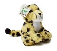 Zappi Co Peluche 100% recyclée, Guépard (24 cm de Long) Douce, câline, écologique Collection d'animaux pour Nouveau-né Premier Enfant