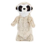 Zappi Co Peluche 100% recyclée, Suricate (20cm de Haut) Douce, câline, écologique Collection de Jouets en Peluche pour Nouveau-né Premier Enfant