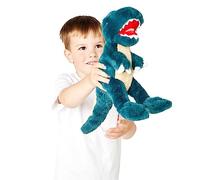 Zappi Co Peluche 100% recy T-Rex (28cm de Long) Douce, câline, écologique Collection d'animaux pour Nouveau-né Premier Enfant