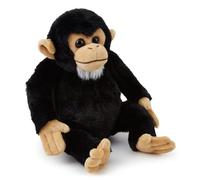 Zappi Co Peluche de Chimpanzé (20cm) - Amical, Câlin Chimpanzé, Écologique, Excellent pour Les Enfants Amateurs de Primates, 100% Recyclé