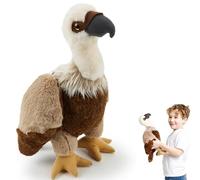 Zappi Co Peluche de Vautour (36cm) - Peluche Écologique Adapté aux Enfants, Parfait pour la Collection de Jouets des Jeunes, 100% Recyclé
