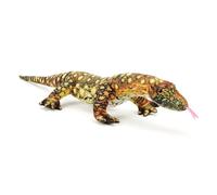 Zappi Co Peluche lézard 100 % recyclée (66 cm de longueur) rembourrée douce et respectueuse de l'environnement pour nouveau-né
